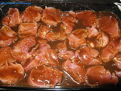 recette Médaillons de porc sucrés salés