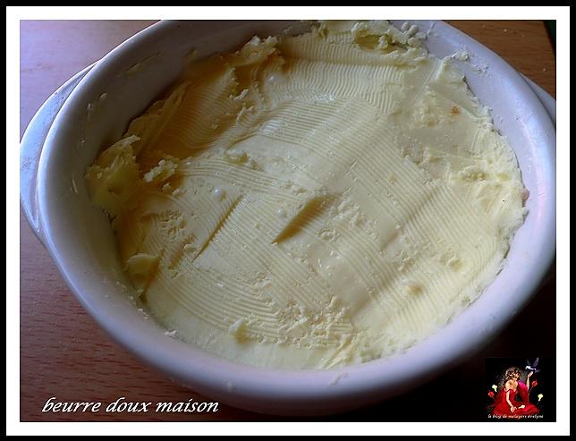 recette beurre maison