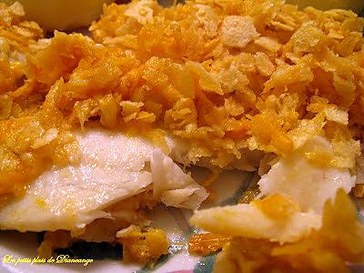 recette Sole aux chips et fromage