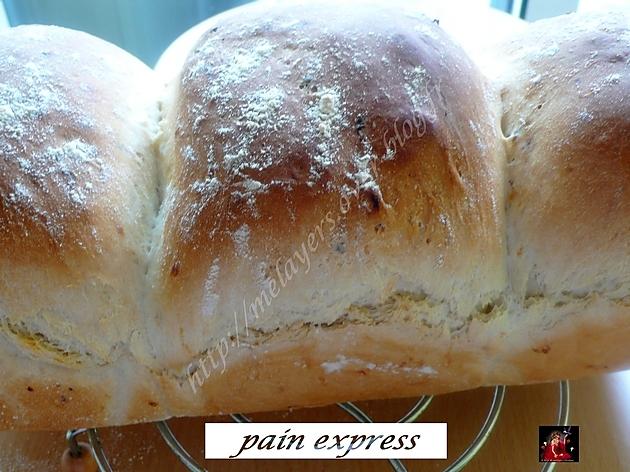 recette pain express