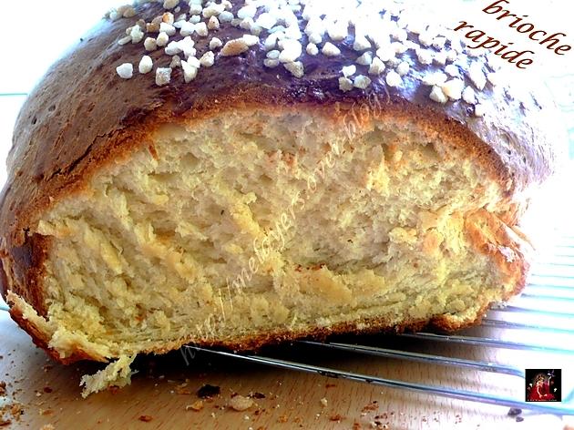 recette brioche rapide