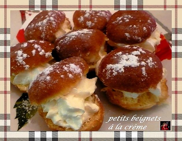 recette petits beignets à la crème