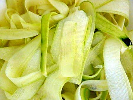 recette Tagliatelles de légumes