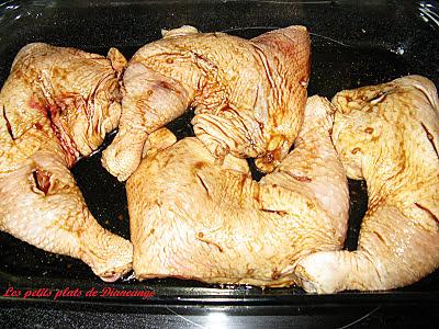 recette Cuisses de poulet à la marocaine sur bar-b-q