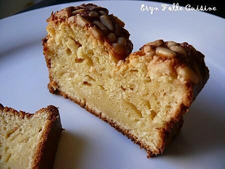 recette CAKE CITRON , HUILE D OLIVE § PIGNONS (recette d ERYN)