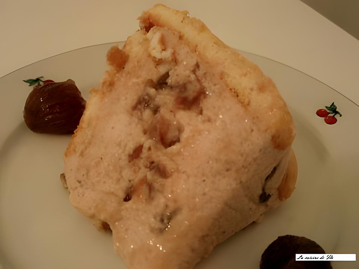 recette Irrésistible charlotte aux marrons