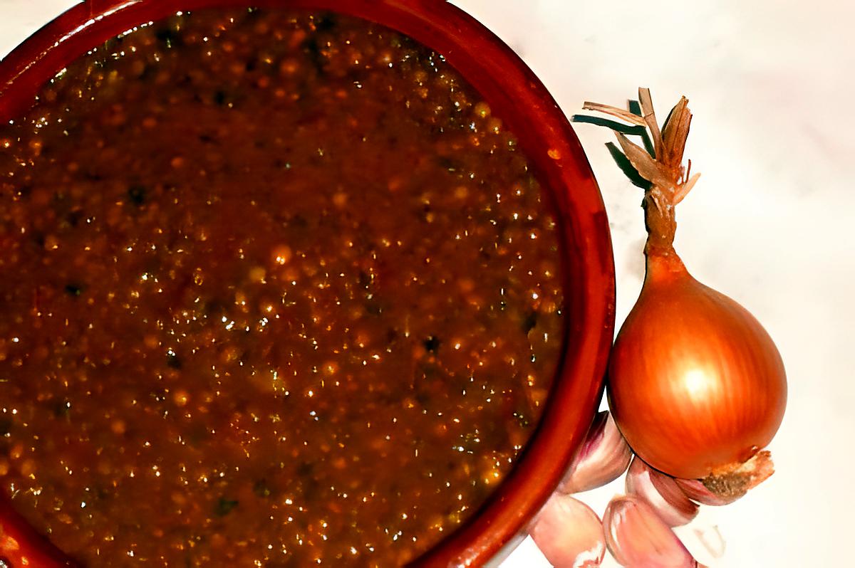 recette lentilles en tajine