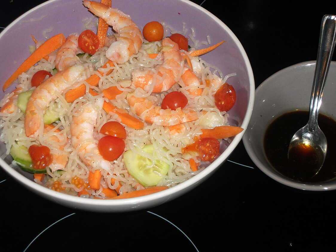 Recette de Salade thaï (régime Dukan)