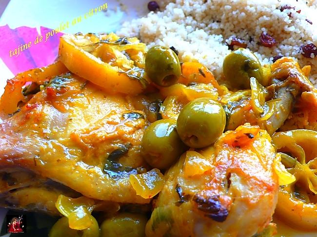 recette tajine de poulet au citron