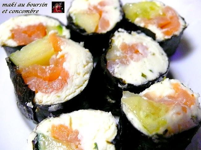 recette makis au boursin