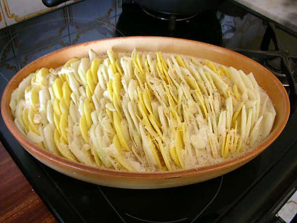 recette Gratin Parmentier au chou-pomme (colerave)