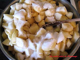 recette Compote de pommes et poires à la vanille