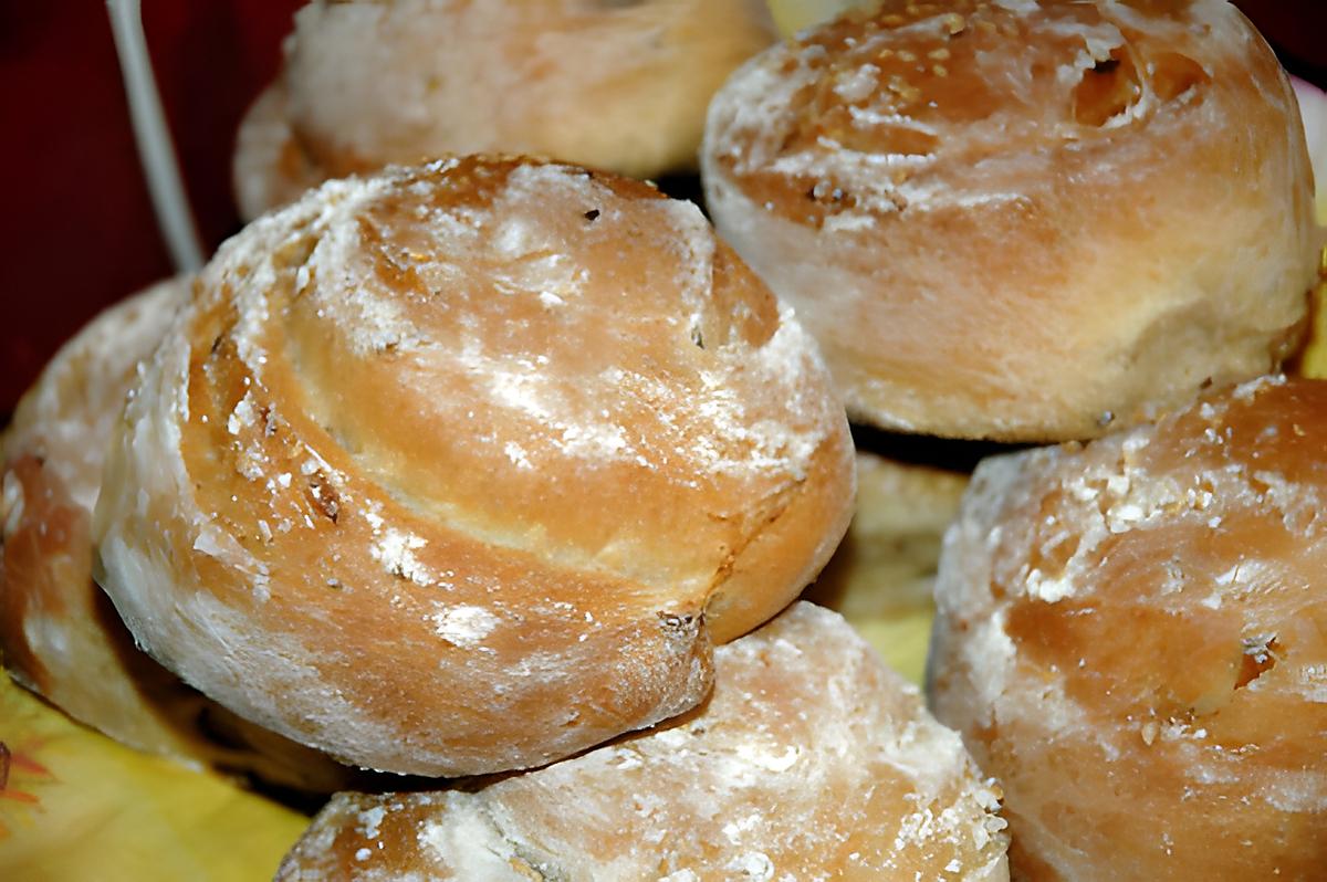 recette Petits pains au figues et cétéales