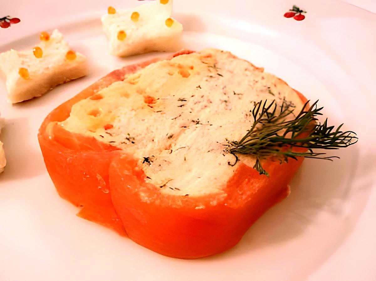 recette Terrine aux deux saumons (pour les fêtes)