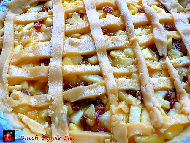 recette Dutch Apple Pie.