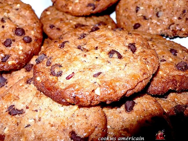 recette Cookies américain