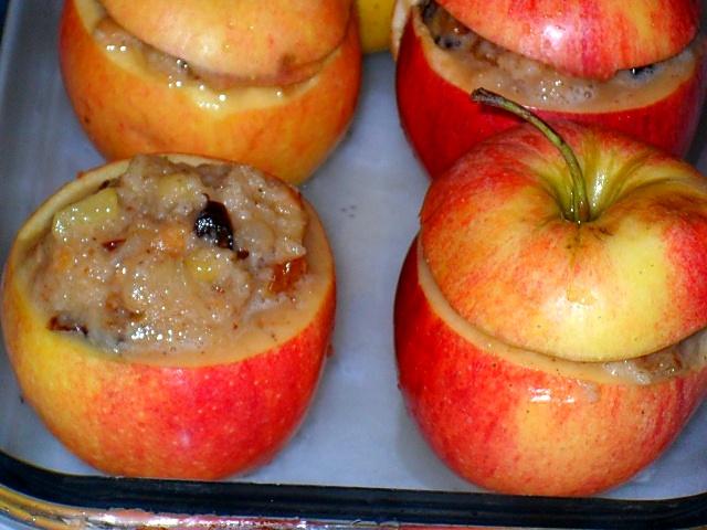 recette POMMES°°°FARCIES°°°AUX°°°FRUITS°°°SECS