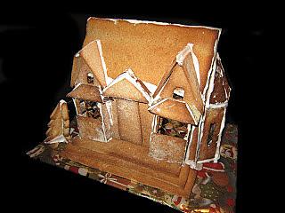 recette Gingerbread Xmas Shop ! (Cabane en pain d'épices de Noël)