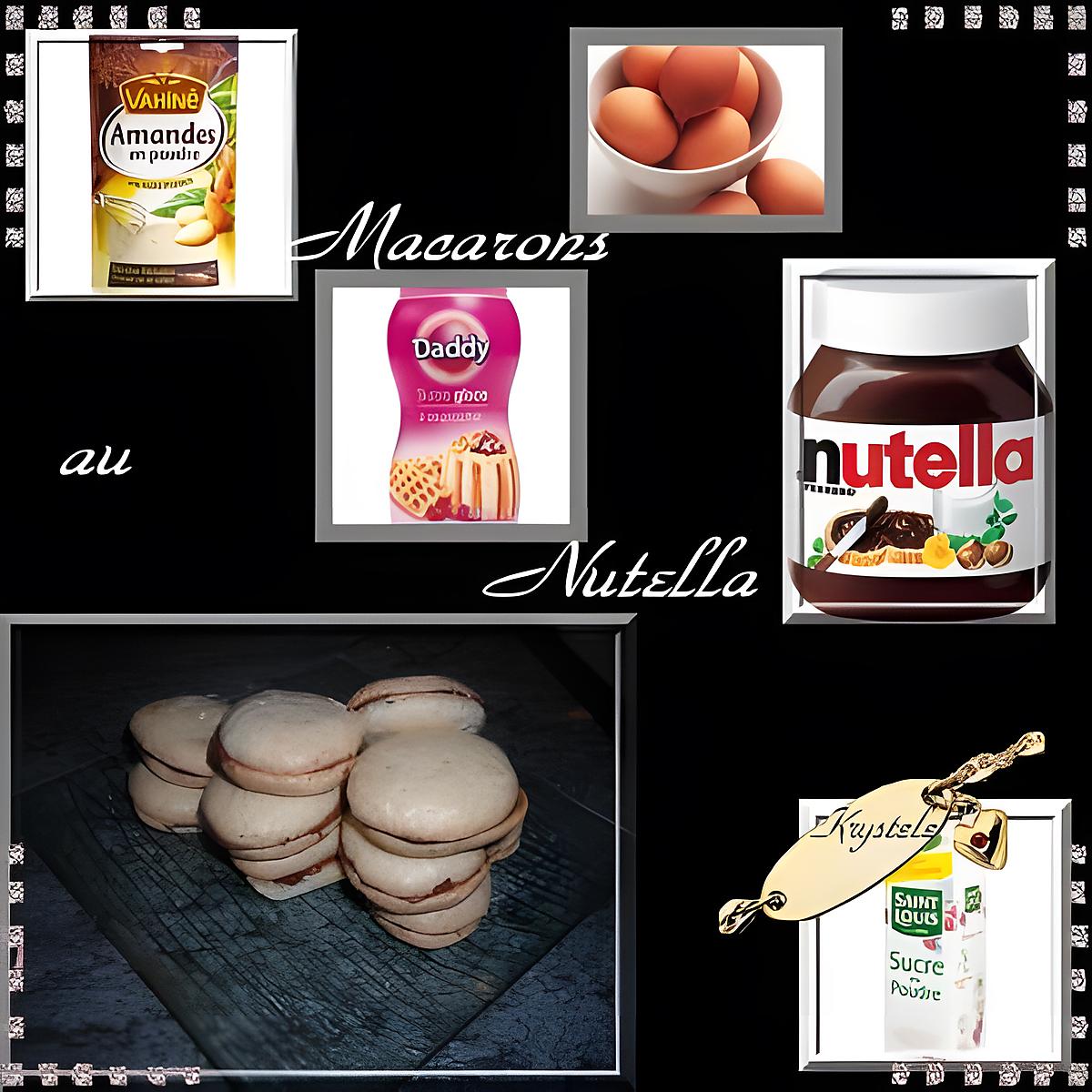 recette macarons au nutella