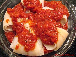 recette Filet de sole sauce aux tomates