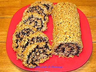 recette Gâteau roulé aux rices krispies