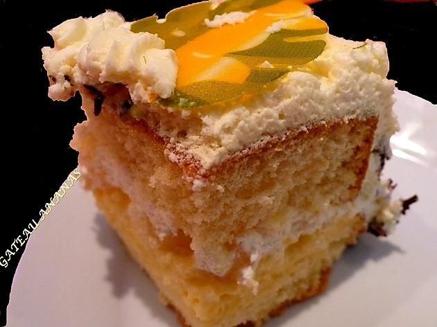 recette gateau ananas