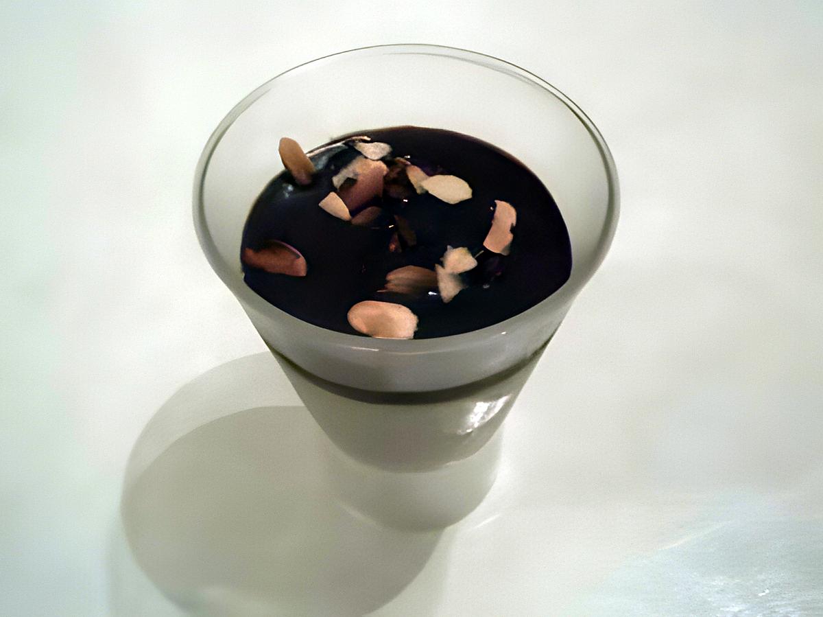 recette verrine banane chocolat