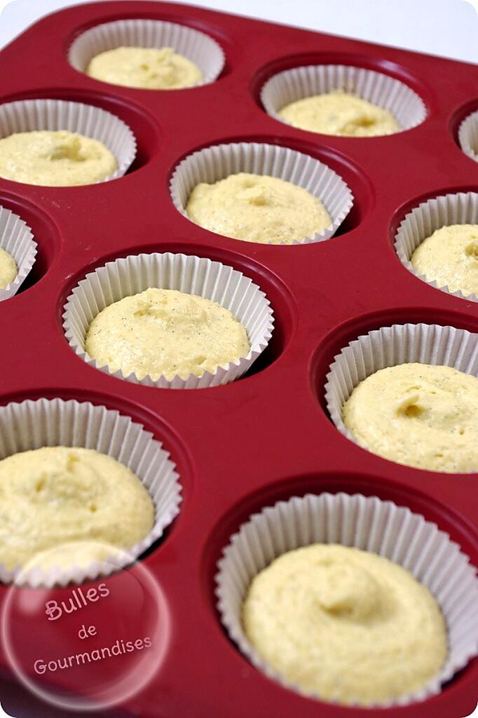 recette Muffins vanille et amandes… relookés pour l’occasion !
