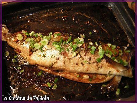 recette Poisson au gingembre.