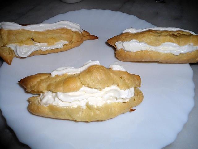 recette ÉCLAIRS PÂTISSIERS AU CHOCOLAT