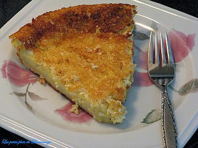 recette Tarte impossible de maman Simard