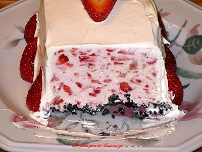 recette Gâteau mousse aux fraises