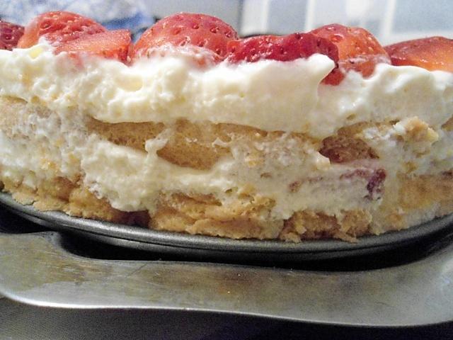 recette FRAISIER EXPRESS(bon 1er mai à tous)