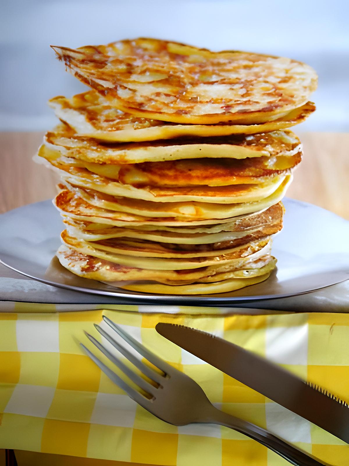 recette Mini crêpes de pommes  de terre