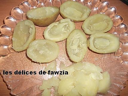 recette Pommes de terre en robe des champs (dinde et poivrons tricolores
