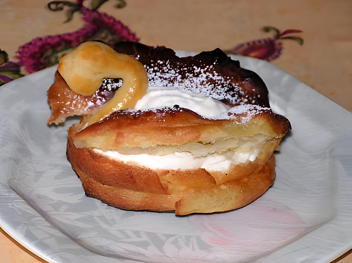 recette Cygne à la chantilly