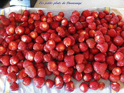 recette Confiture de fraises froide