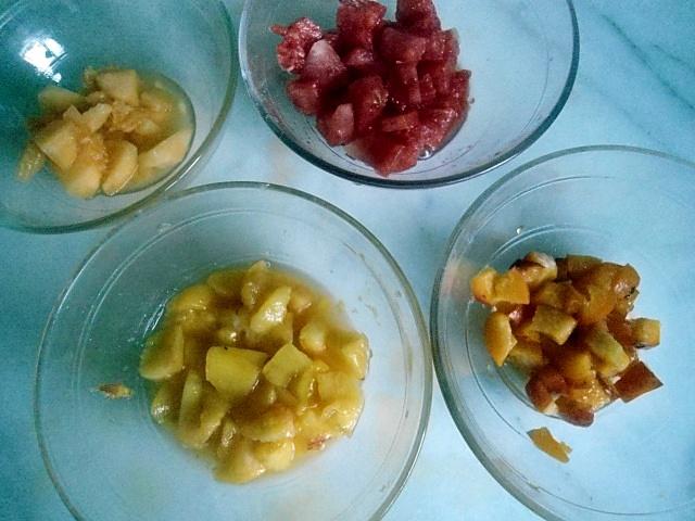 recette BRIOUATES AUX FRUITS FRAIS