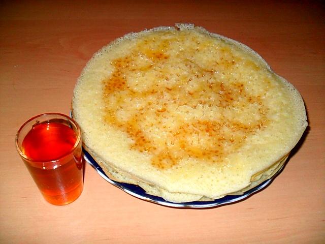 recette BEGHRIR(crêpes orientale, mille trous)