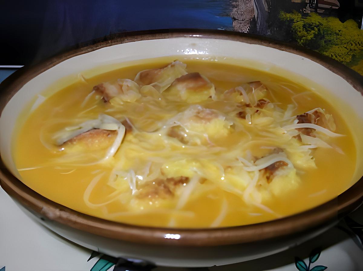 recette velouté au potiron