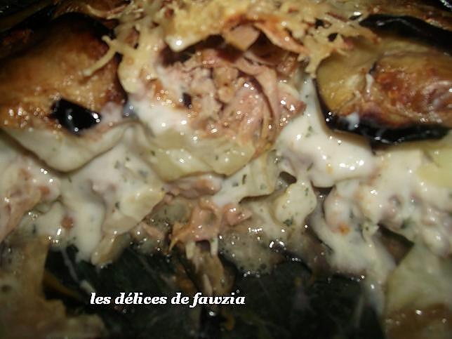 recette Gration d'Aubergines et Pommes de Terre