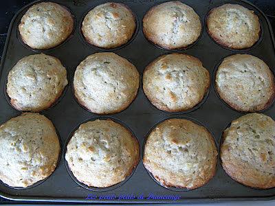 recette Muffins aux bananes