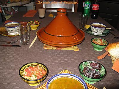 recette Tajine de poulet des Haddaji