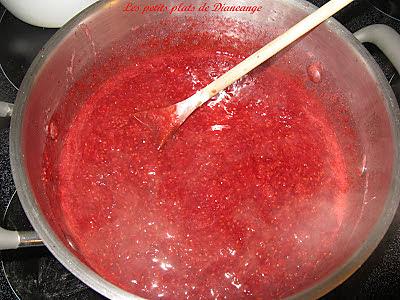recette Barres croustillantes aux fraises et framboises