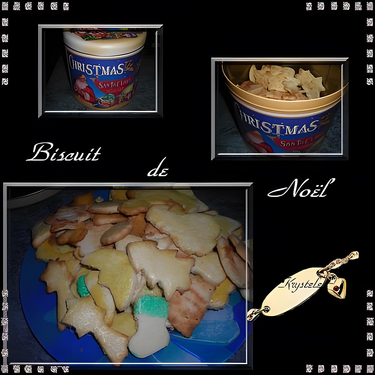 recette biscuit de noel