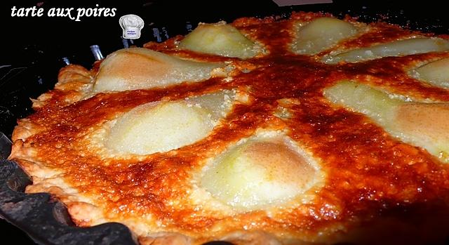 recette tarte aux poires