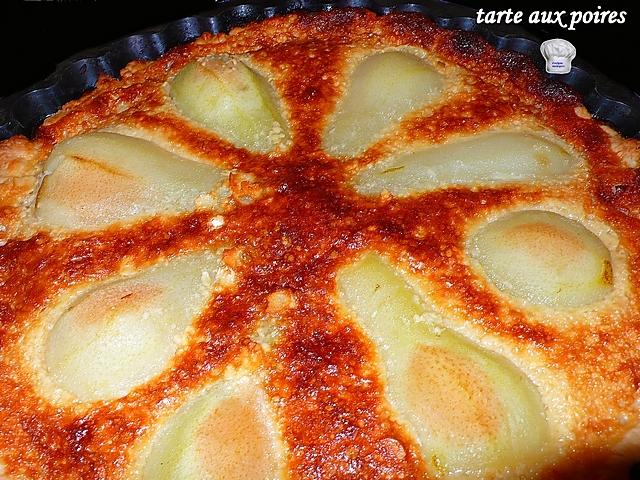 recette tarte aux poires