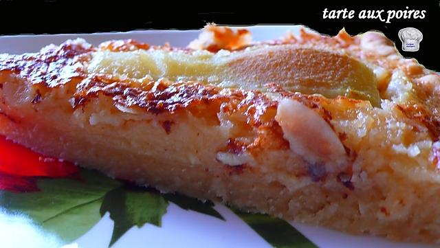 recette tarte aux poires