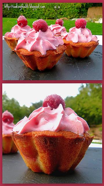 recette Cupcake clafoutis et chantilly au sirop