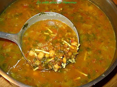 recette Harira soupe Marocaine